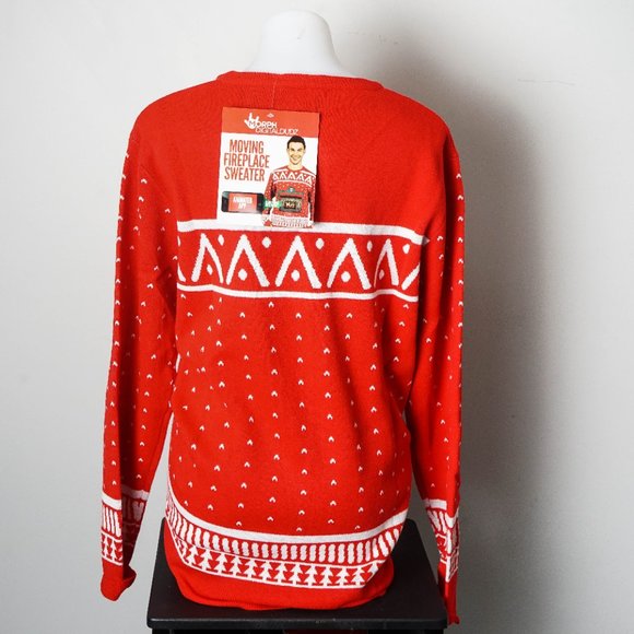 NWT Crackling Fireplace Sweater - XXL - Picture 6 of 8
